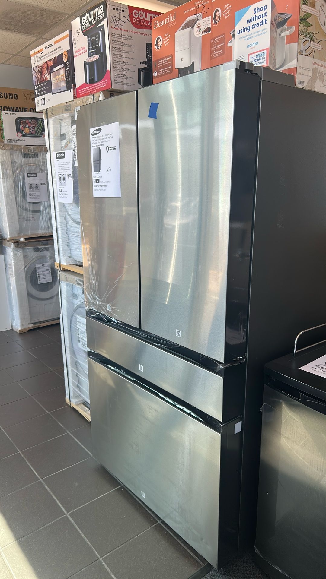 🔥🔥 New Samsung BESPOKE 29cu.ft 4 Door Refrigerator For Sale