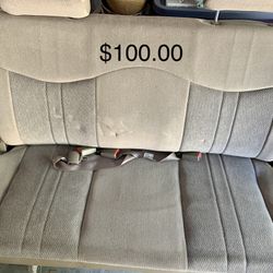 CHEVY VAN BENCH SEAT