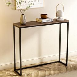 36" Console Table, Narrow Entryway Table, Sofa Table for Living Room, Skinny Hallway Table for Entryway, Behind Couch Table, Wall Table, Display Table