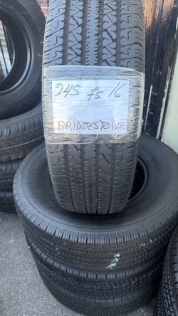 Bridgestone Lt245/75/16 Used Tire