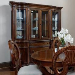 Lighted China Cabinet 