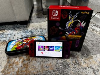 Nintendo Switch Oled Pokemon Scarlet and Violet Edition