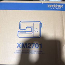 Brother Sewing Machine, XM2701, Lightweight Machine with 27 Stitches, 6 Included Sewing Feet