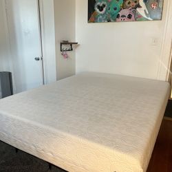 Bed And Bed Frame 