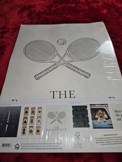 The Racquet Club Wall Art Print Set