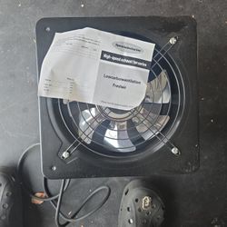 Hi-Speed Bathroom Fan