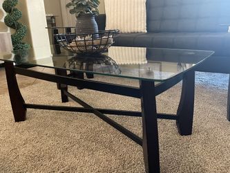 Coffee Table With Two End Tables 