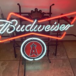 Angels/Budweiser Beer Neon
