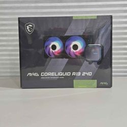 MSI MAG CoreLiquid A13 240mm AIO Cooler — New Sealed