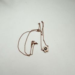 Flower Choker (Rose Gold)