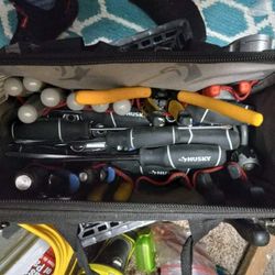 Husky Tool Bag Loaded With Hand tools