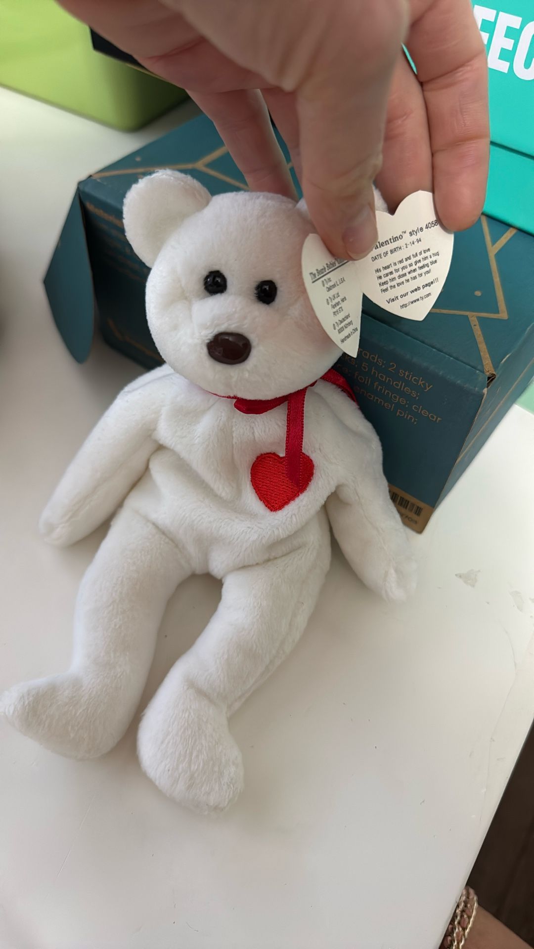 Beanie Baby Valentino