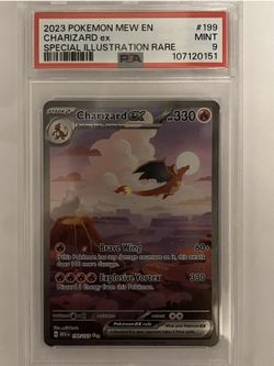 Charizard EX 199 PSA9 verified