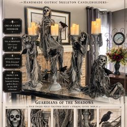 The Crypt Keepers — One-of-a-Kind Halloween Gothic Collection Of 4