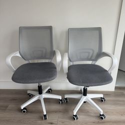2 Office Computer Ergonomic Chairs