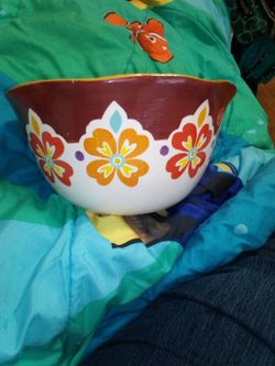 Floral Patterned Bowl large