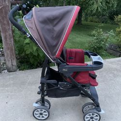 Chicco Travel Folding Stroller With Tray & Recline