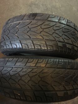 18” 2 used tires 275/55R18 Kumho