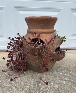 Old Garden Pot  (roughly 14in Tall)