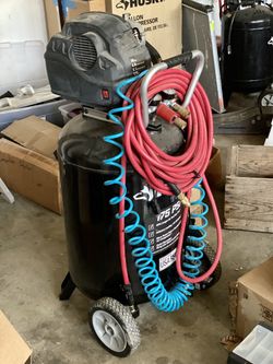 30 Gallon 175psi Husky Air Compressor!! Basically New With Electric Purge