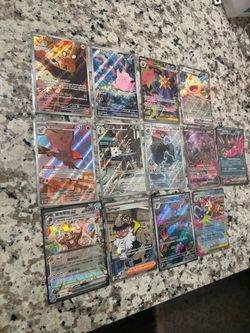 Lot of 12 Holographic Pokémon Cards