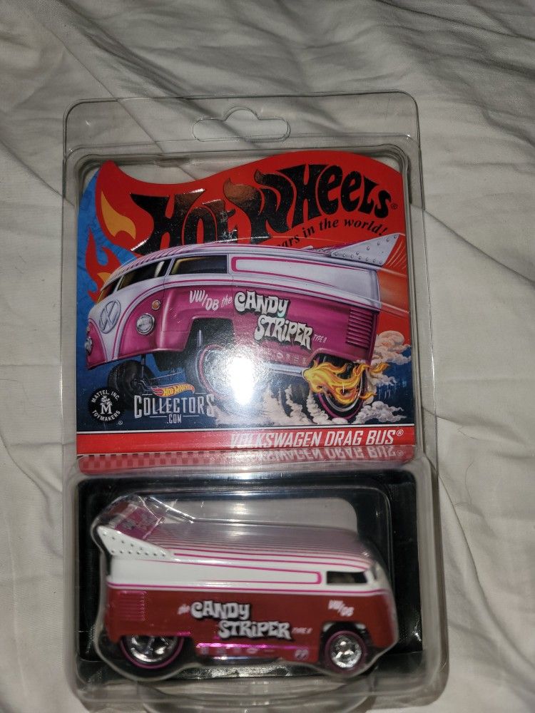Hot Wheels RLC Exclusive Drag Bus Candy Striper Volkswagen Regular