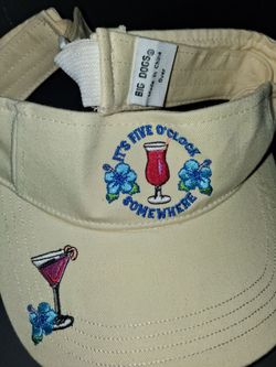 Vintage Big Dogs Visor Hat