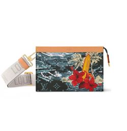 Louis Vuitton Gaston wearable Wallet bag Monogram Surfin’ Navy Blue LIMITED EDITION