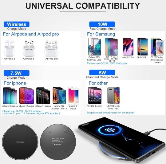 Wireless Charger/cargador Inalámbrico 