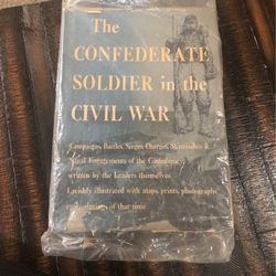 The Confederate Soldie in the Civil War Book