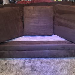 Chocolate Colored Sofa And Loveseat 