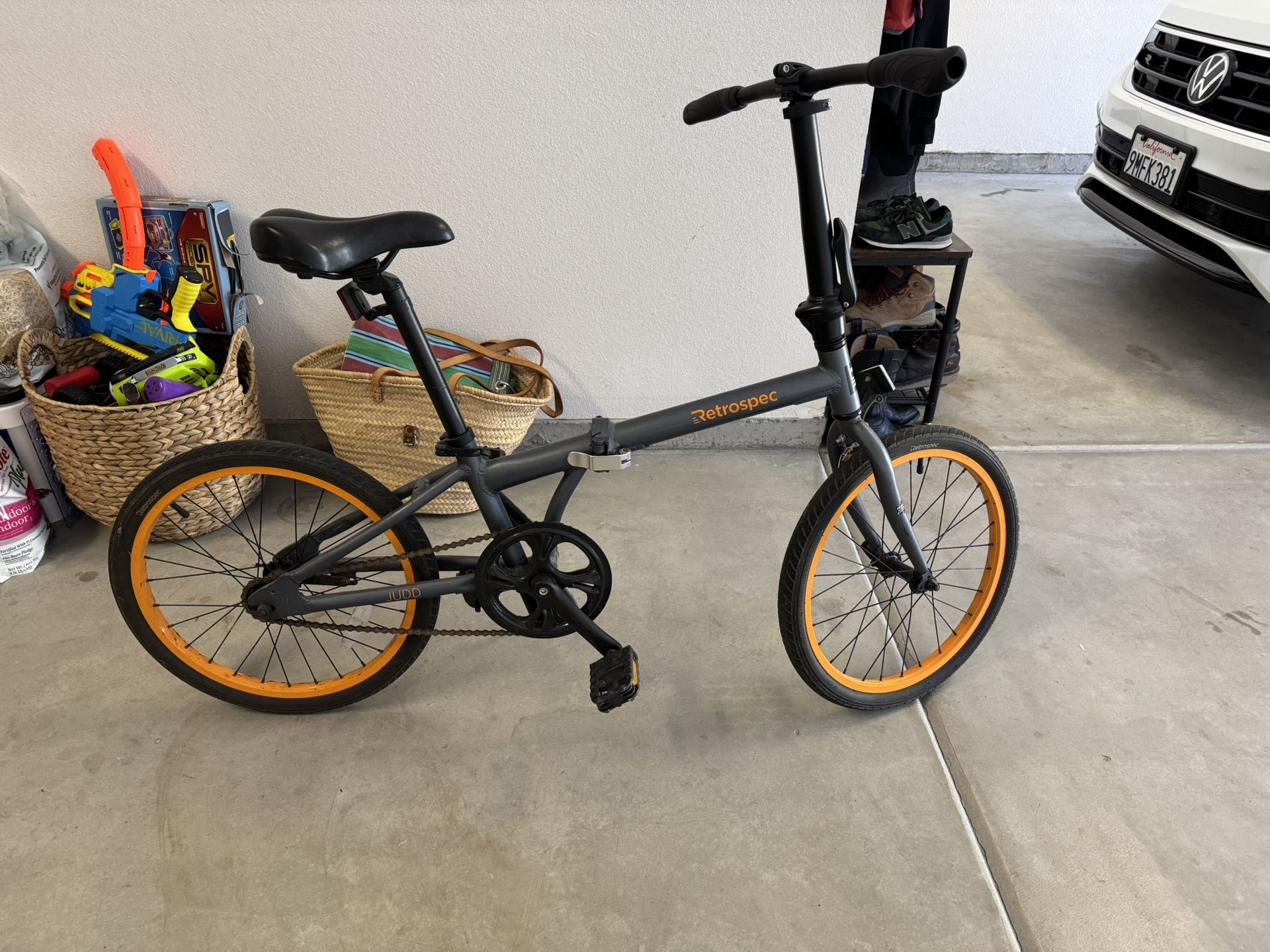 Retrospec Single Speed Folding Bike