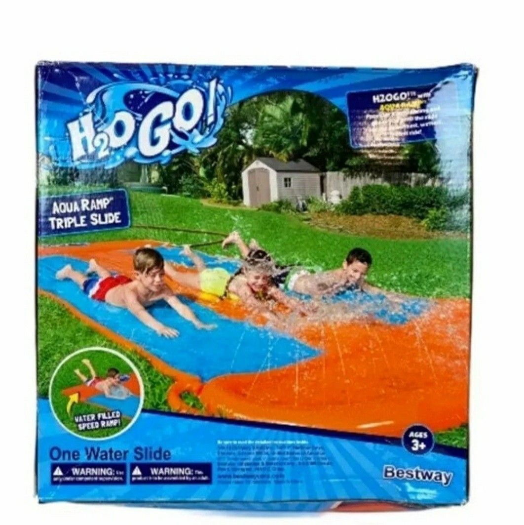 H2OGO! 18' Triple water slide