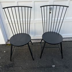 Set Of 2 Bistro Chairs