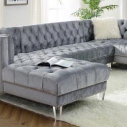 Prada Grey Sectional
