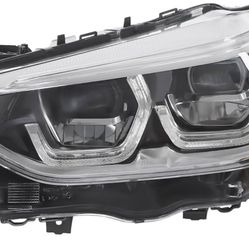 Headlight Assembly w/AFS, Fit for 2018-2021 BMW X3 X4 G01 GO2 G08 LED Adaptive Front Headlamp, , , , ,  Direct Repl