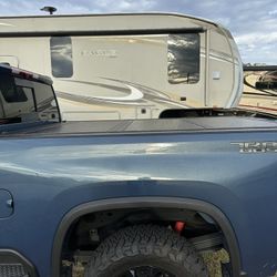 Lid for 2025 Chevy Silverado 2500. Like New Condition. (contact info removed). Dimensions:82.5” x 62.5” 