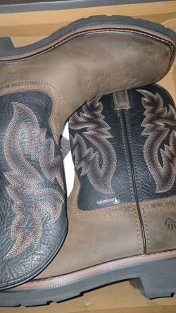 Wolverine Waterproof Plus Western Work Boots
