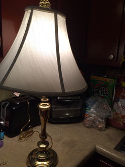 Brass lamp