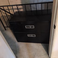 Black Steel File Cabinet  36"*19*29"