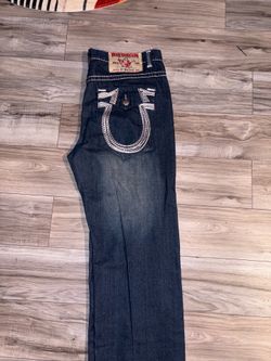 Navy Blue Vintage True Religion Jeans