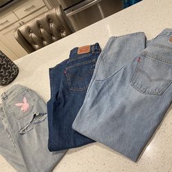 Levi’s And Playboy Jeans 