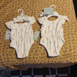 Baby Girl Ice Cream One Piece 