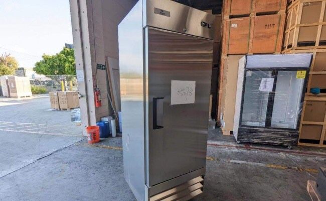 1 Door Steel Stainless Restaurant Commercial Business Kitchen Cooler Storage Refrigerator