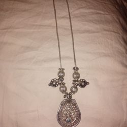 Very Old Sterling Silver Necklace