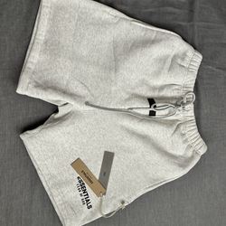 Essentials Fear Of God light-oatmeal shorts