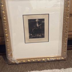 Antique Heliogravure Print After Paul Cezanne’s “portrait De M. Choquet”