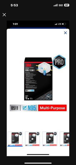 3m 8511 Mask
