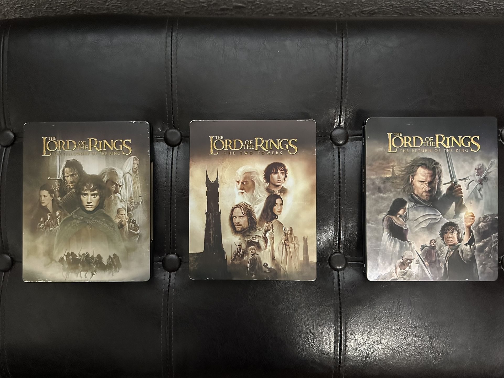 Lord Of The Rings Blu-Ray Steelbooks