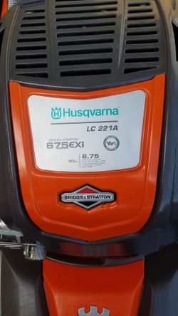 HUSQVARNA LC221A 675EXI 6.75HP 190CC 21"CUT ALL WHEEL DRIVE (AWD) SELF-PROPELLED MOWER with REAR BAGGER